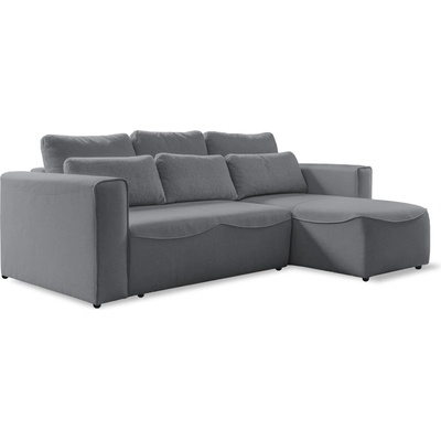 Miuform Сив ъглов разтегателен диван (променлив) Homely Tommy - Miuform (1621NEV90)