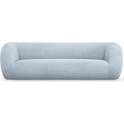 Cosmopolitan Design Svetlomodrá pohovka z textílie buklé 230 cm Essen