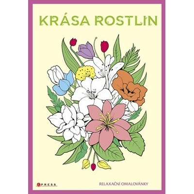 Krása rostlin Relaxační omalovánky