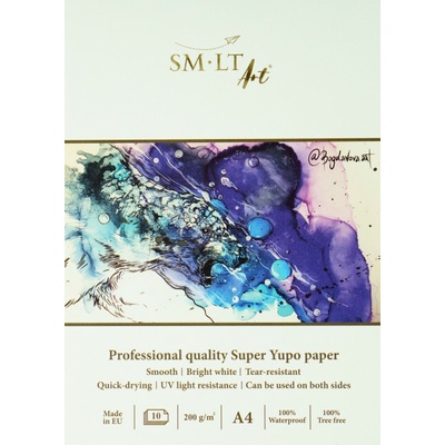 SMLT SM.LT Super Yupo blok 200g/m2 rôzne Veľkosť: A4