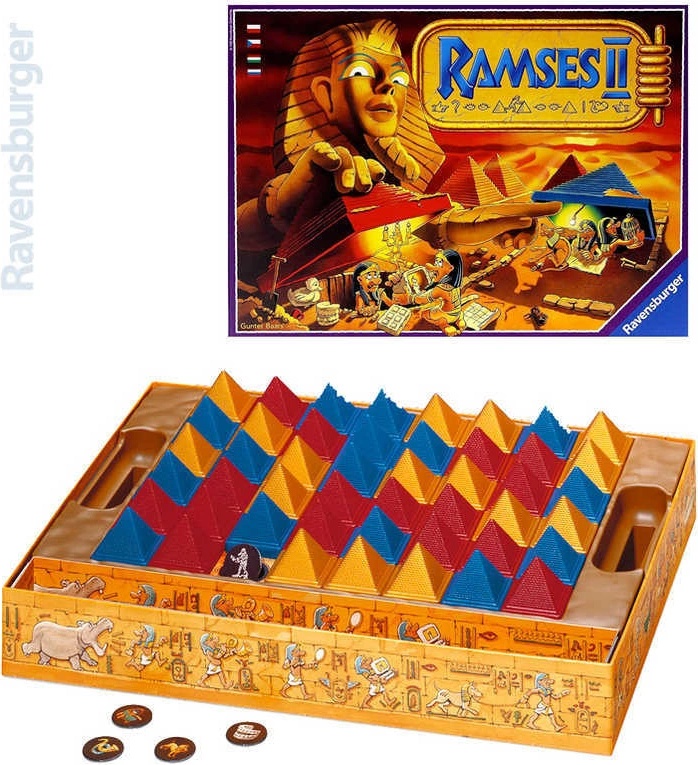 Ravensburger – Ramsès Un Cuore, 22332 - Gioco Da Tavolo Per Bambini Dai 6 Anni, Con Piramidi E Tesori