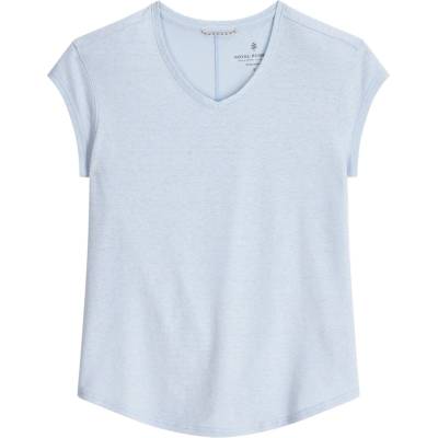 Royal Robbins Дамска тениска Royal Robbins Women's Vacationer V-Neck S/S T-shirt - Skyway Str (916-4587-0613)