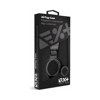 Apple NextOne AirTag Magnetic Aluminium Key Carabiner - Black (atg-alu-blk)