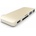 Satechi USB Хъб Satechi ST-TCUPG, 2 порта, от USB Type-C към 1x USB Type-C (Power Delivery), 2x USB 3.0 Type-A, MicroSD/SD слот, 5000 Mbit/s, златист (ST-TCUPG / 30067)