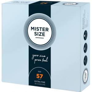 MISTER SIZE - тънки презервативи - 57 мм - 36 броя - desirel