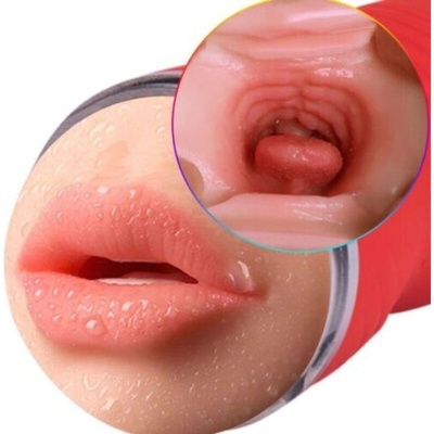 ARMONY Dvojitý masturbátor do vagíny a úst