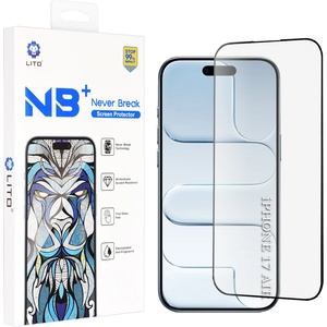 LITO Протектор за iPhone 17 Air - Lito - NB Протектор за екран - Черен