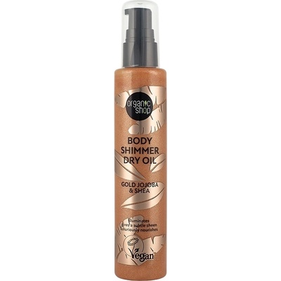 Organic Shop Сухо масло за тяло Gold Jojoba & Shea, 100 ml