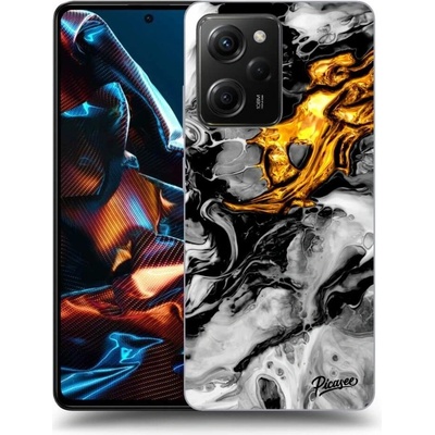 Pouzdro Picasee ULTIMATE CASE Xiaomi Poco X5 Pro - Black Gold 2