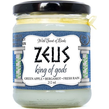 Image 1 of With Scent of Books Ароматна свещ - Зевс, 212 ml