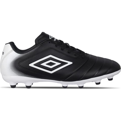 Umbro Мъжки футболни бутонки Umbro Calcio Firm Ground Football Boots Mens - Black/White