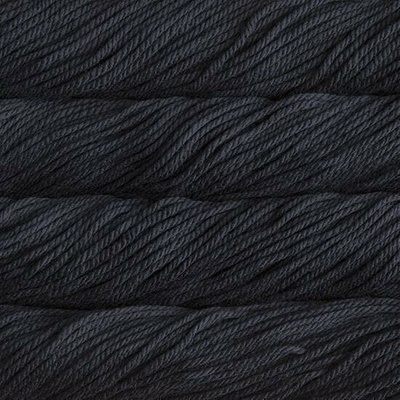 Malabrigo Chunky Čierna Pletacia priadza