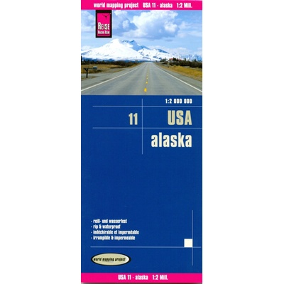 World Mapping Project Reise Know-How Landkarte USA Alaska 1:2.000.000