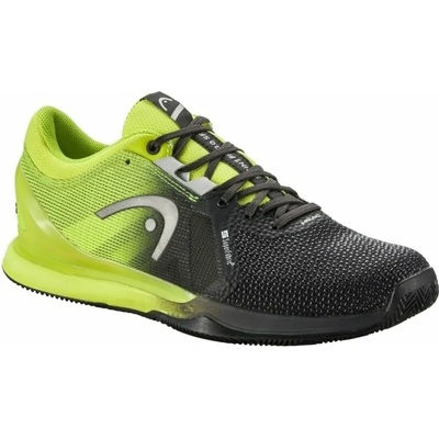 Head Sprint Pro 3.0 SF Clay Black/Lime 45 Мъжки обувки за тенис