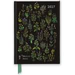Flame Tree Publishing Anna Stead: Medieval Herbal 2027 Luxury Diary Planner - Page to View with Notes | ENGMT