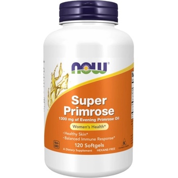 Image 1 of NOW Super Primrose Oil 1300 mg [120 Гел капсули]