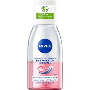 Nivea Двуфазен лосион за премахване на водоустойчив грим, с витамин С, 125 ml - baby