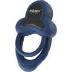 Honey play box HoneyPlayBox Anello - вибриращ двоен пенис пръстен с управление през приложение, син (P25072)