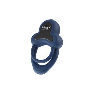 Honey play box HoneyPlayBox Anello - вибриращ двоен пенис пръстен с управление през приложение, син (P25072)