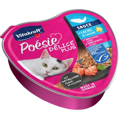 Vitakraft Poésie Délice Plus losos 15 x 85 g