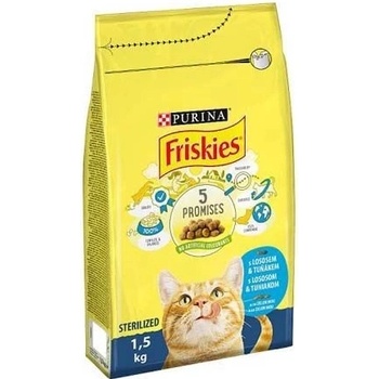 Friskies for sterile cats losos a zelenina 1,5 kg