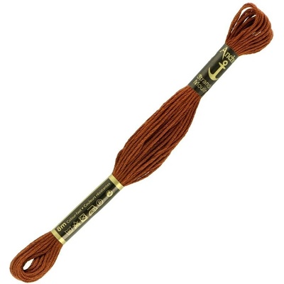 Anchor Stranded Cotton 357 hnedá