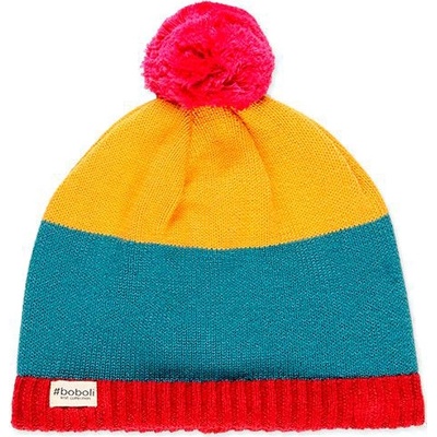 Boboli dětská pletená čepice barevná