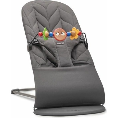 Babybjorn Bouncer Bliss Anthracite cotton petal