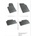 FroGum Гумени стелки за Partner I / Berlingo (pa 0645-51369)