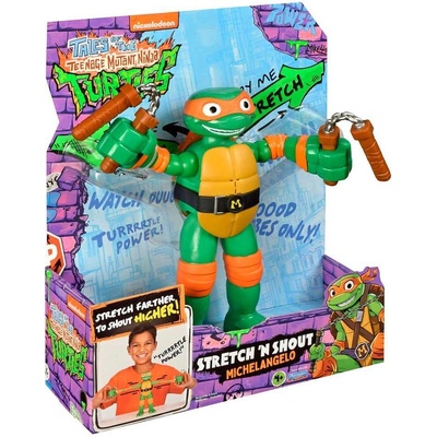 TMNT Костенурка нинджа Пълен Хаос разтеглива фигура Микеланджело (1010640f)