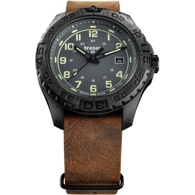 Traser P96 Outdoor Pioneer Evolution Grey kůže