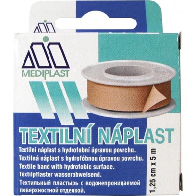 Mediplast náplast tkaná cívková 1,25 cm x 5 m