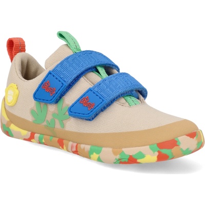 Affenzahn detské barefoot topánky Affenzahn Sneaker Cotton Lucky viacfarebná béžová