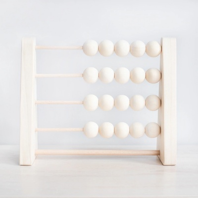 Beige Bois počítadlo v prírodnej farbe