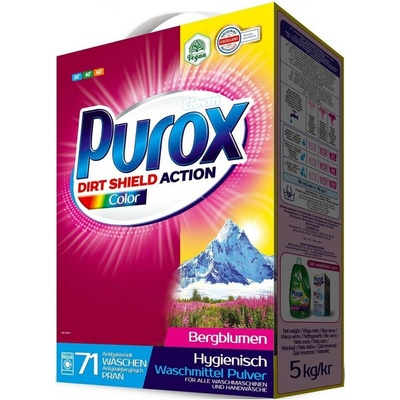 Purox Box Color prací prášok 5 kg 60 PD