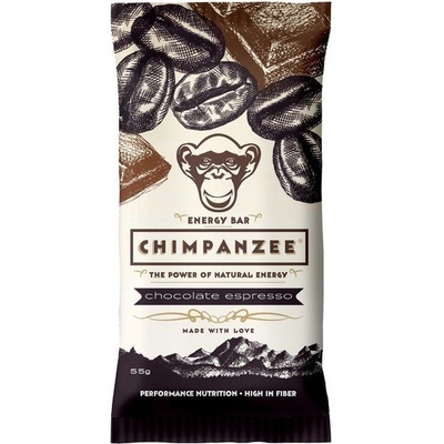 Chimpanzee Energy Bar chocolate espresso 55 g