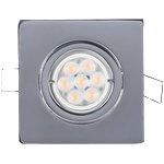 ELMARK Led МЕТАЛНА КВАДРАТНА ЛУНА high power 6w 2700-3000 (92s106ww/sn)