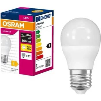 Image 1 of OSRAM LED ЛАМПА VALUE CLP60 806lm/827 E27 LEDVANCE (LEDVANCE 4099854546921)