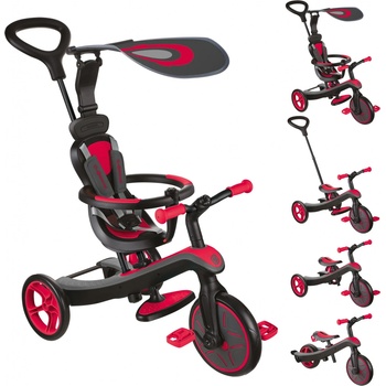 Globber tricycle Explorer 4 in 1 red