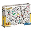 Clementoni Impossible Peanuts 1000 dielov
