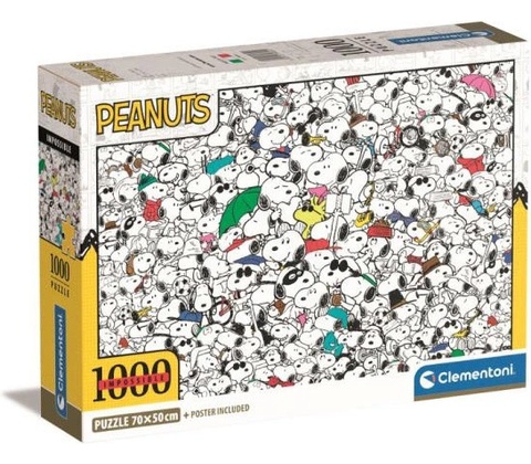 Clementoni Impossible Peanuts 1000 dielov
