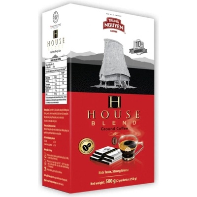 Trung Nguyen Mletá Vietnamská káva HOUSE Blend 0,5 kg