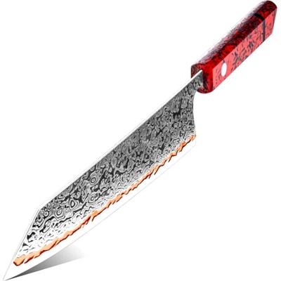 IZMAEL Damaškový kuchynský nôž Minoru Kiritsuke 20 cm