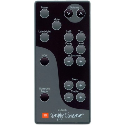 GENERAL Jbl esc333, esc340, sub333 - дистанционно управление дубликат (esc333, esc340, sub333)