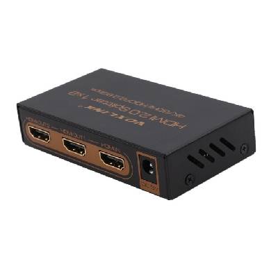 HDMI сплитер ESTILLO HDSP0010M1, от 1x HDMI(ж) към 2x HDMI(ж), HDMI 2.0, до 4K резолюция, 1 устройство