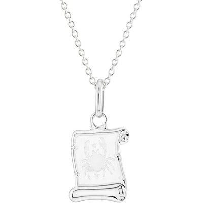 Gemmax Řetízek se znamením Rak z bílého zlata GUSWN-43171-25841