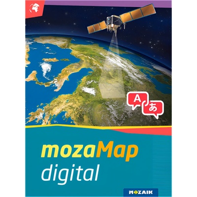 Mozaik education Multilingual Geographical Digital Atlas - Upper Primary. 1year, 1device. 127 maps (MS-4095D)