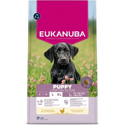 Eukanuba Premium Nutrition puppy velké a obří kuřecí 18 kg