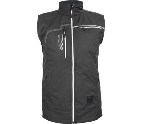 Litz Taurus softshell vesta TAURUS softshell vesta čierna