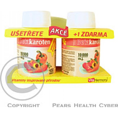 VitaHarmony Beta karoten 10.000 m.j. 2 x 100 tablet
